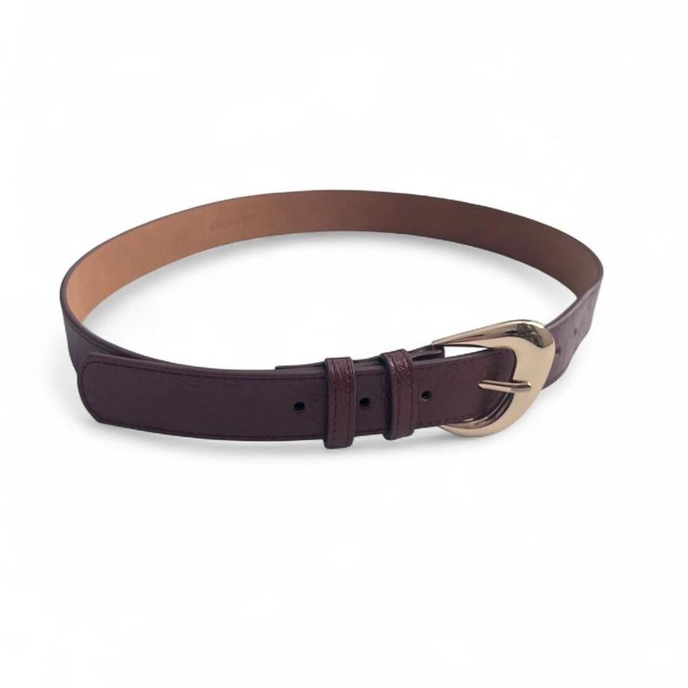 Brown Faux Leather Belt Women's Size Medium